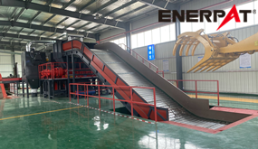 昆山千灯镇固废处理中心-大件垃圾资源化解决方案