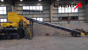 上海浦锦街道垃圾中转站-大件垃圾破碎线