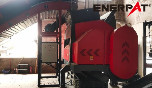 恩派特大型塑料撕碎机的投产，给客户节省上百万元费用