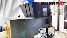 东莞某电子公司定制塑料撕碎机案例