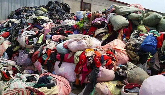 工业垃圾回收处理线，加快推进废旧纺织品循环利用