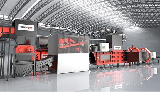 恩派特纸厂垃圾撕碎机助力纸厂废弃物资源化利用