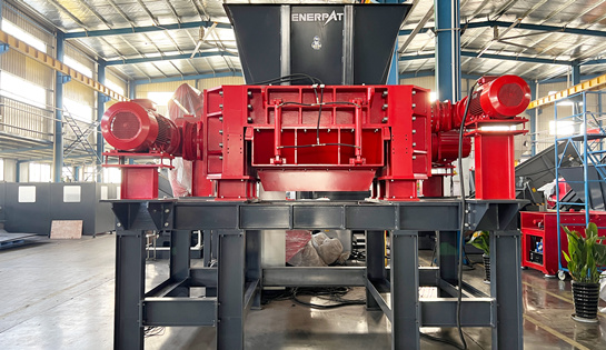 设备介绍 | 恩派特四轴破碎机，助力固废回收从高难度走向高效率！