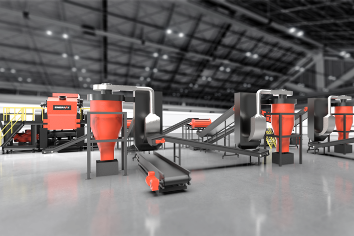 杂铝/铸铝破碎分选解决方案