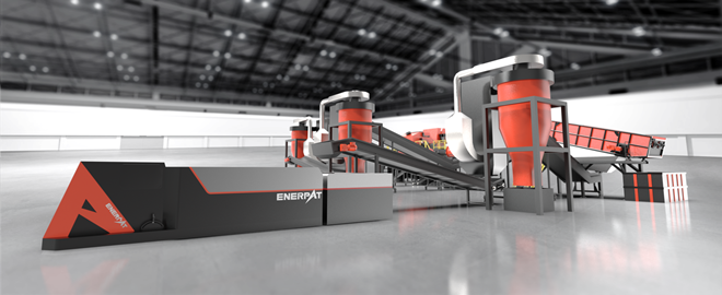 新能源汽车壳体破碎分选清洗方案