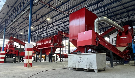 恩派特报废汽车破碎整线方案：构建金属资源化闭环体系