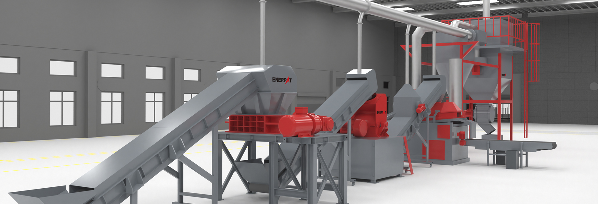 废旧滤油器破碎分选方案