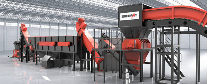 PP/PE薄膜和编织袋破碎清洗造粒方案