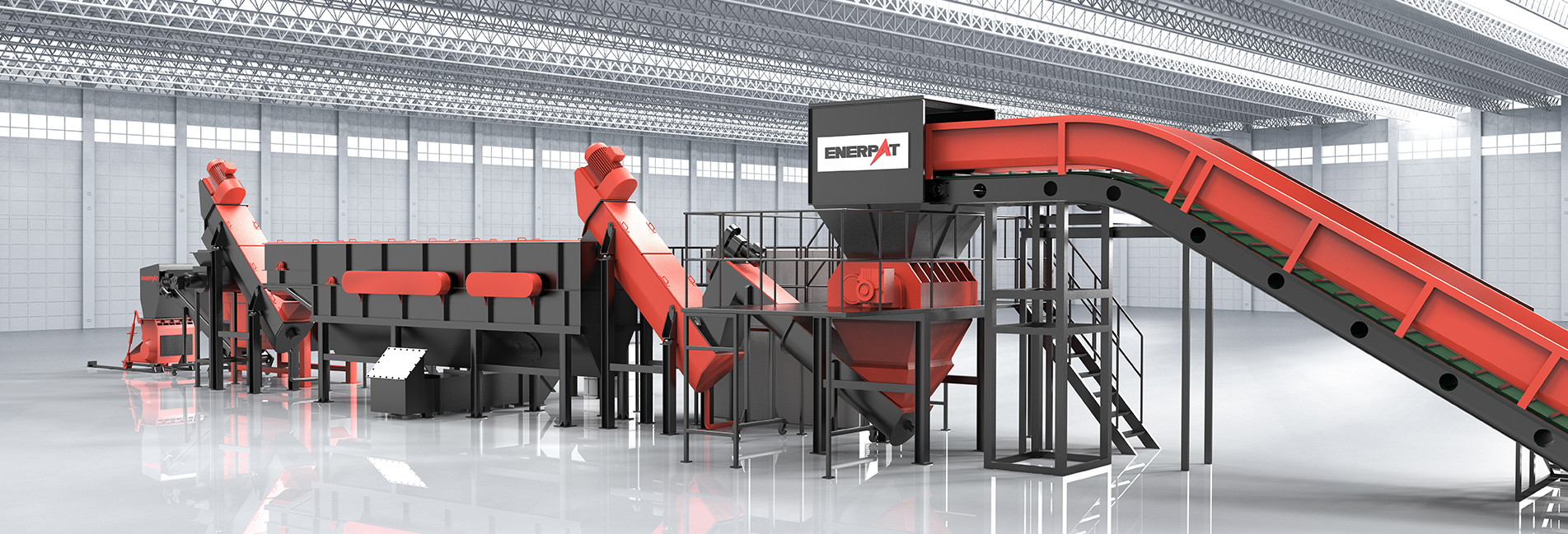 PP/PE薄膜和编织袋破碎清洗造粒方案