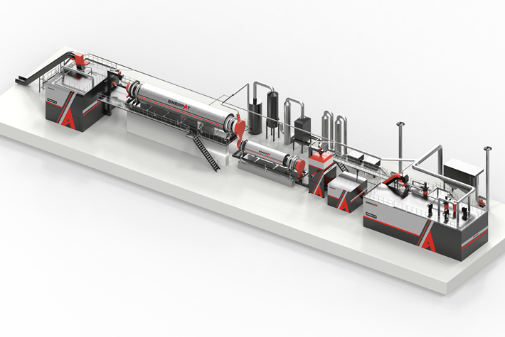 带电锂电池破碎分选方案