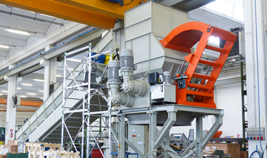 苏州某新能源技术公司破碎锂电池极片案例