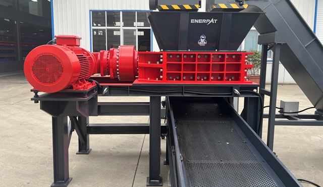 浙江危险废物治理中心定制滤油器破碎处理设备案例