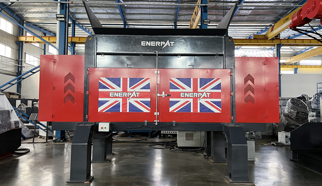 江西某固废处理公司定制铝型材破碎处理设备案例