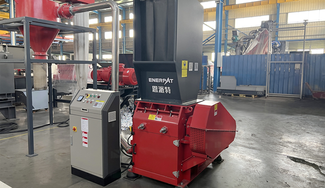 安徽某节能设备公司破碎圆柱锂电池案例