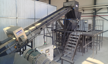 HY钴业股份公司定制吨包袋破碎清洗造粒线案例