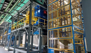 武汉某动力电池再生技术公司定制锂电池破碎分选案例